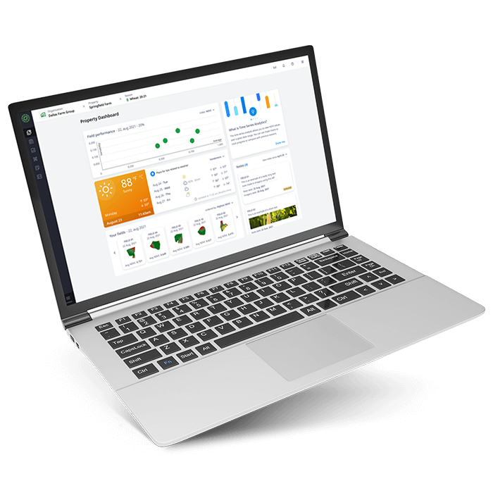 Cropwise Imager reporting dashboard